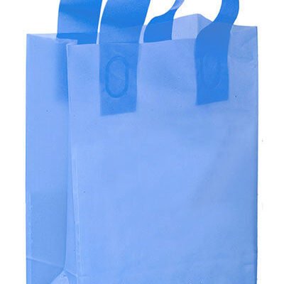 túi quai ép xanh – mẫu trơn tham khảo để in logo